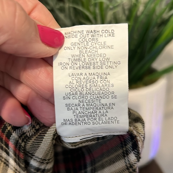 Ladies JOLT Plaid Pleated Mini Skirt Zipper Side Size Small - Picture 8 of 8